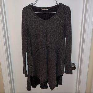 🍀4 for 25🍀 Coverstitched | Black Long Sleeve Blouse